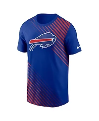 Men's Nike Royal Buffalo Bills Yard Line Fashion Asbury T-shirt