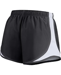 Women's Nike Black New Orleans Saints Plus Tempo Shorts