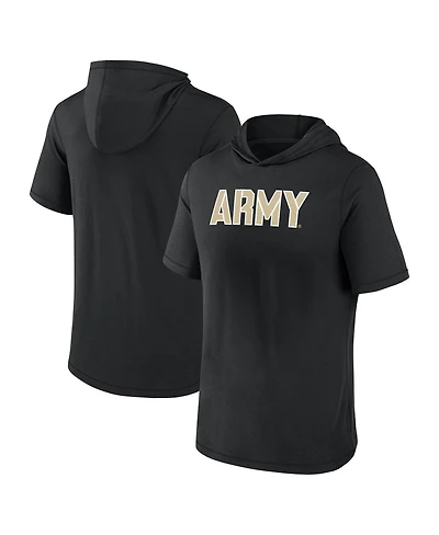 Men's Fanatics Black Army Black Knights Primary Logo Hoodie T-shirt