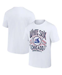 Men's Darius Rucker Collection by Fanatics White Chicago White Sox Distressed Rock T-shirt