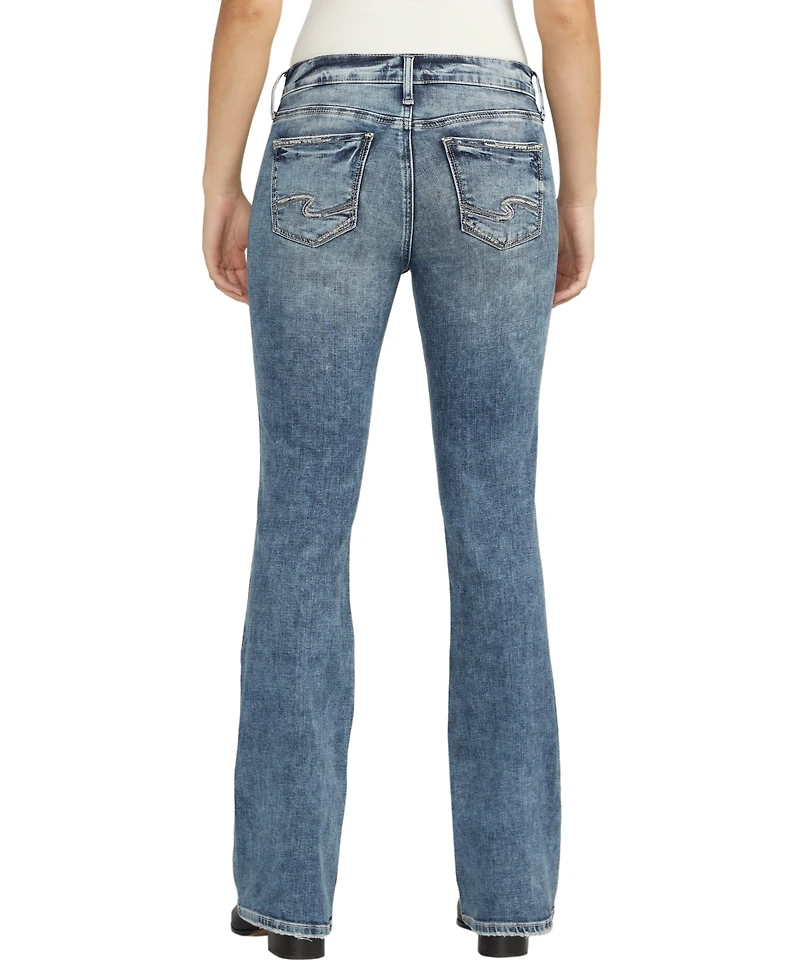 Silver Jeans Co. Women's Suki Mid Rise Bootcut