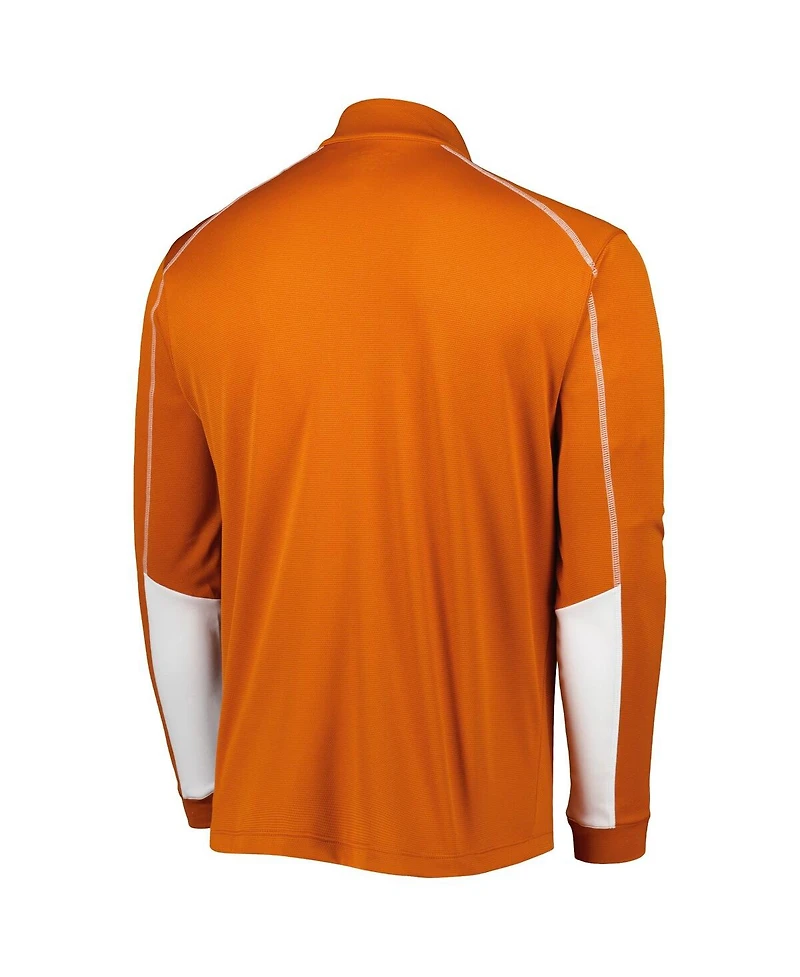 Men's Columbia Texas Orange Longhorns Shotgun 2.0 Omni-Wick Quarter-Zip Jacket