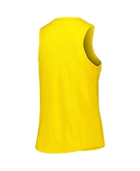 Women's Concepts Sport Gold, Heather Navy Nashville Predators Meter Muscle Tank Top and Pants Sleep Set
