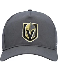 Men's '47 Brand Charcoal Vegas Golden Knights Primary Hitch Snapback Hat