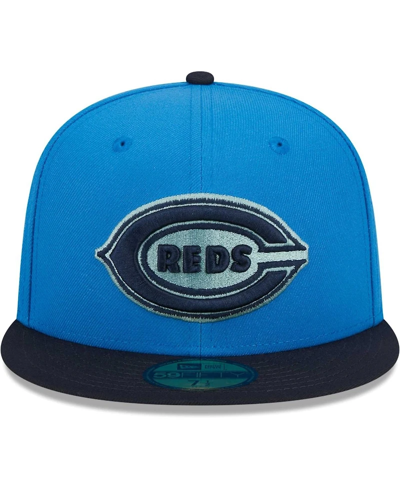 Men's New Era Royal Cincinnati Reds 59FIFTY Fitted Hat