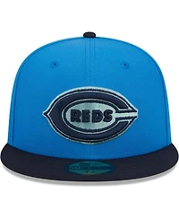 Men's New Era Royal Cincinnati Reds 59FIFTY Fitted Hat