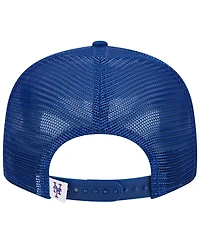 Men's New Era Royal New York Mets Team Color Trucker 9FIFTY Snapback Hat