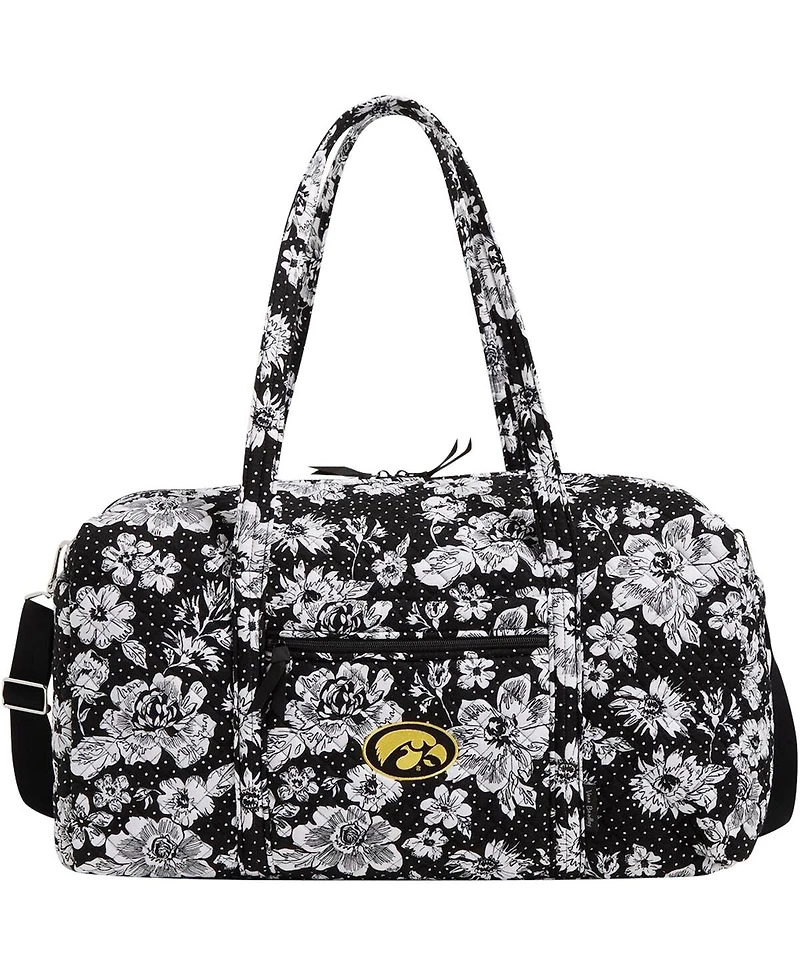 Men's and Women's Vera Bradley Iowa Hawkeyes Rain Garden Large Travel Duffel Bag