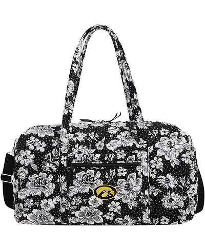 Men's and Women's Vera Bradley Iowa Hawkeyes Rain Garden Large Travel Duffel Bag