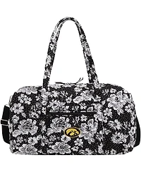 Men's and Women's Vera Bradley Iowa Hawkeyes Rain Garden Large Travel Duffel Bag