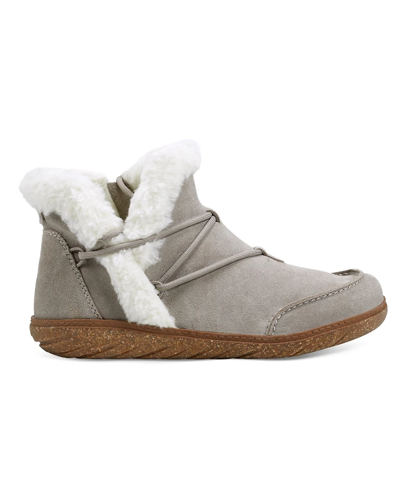 Earth Women's Fleet Cold Weather Lace-Up Casual Booties