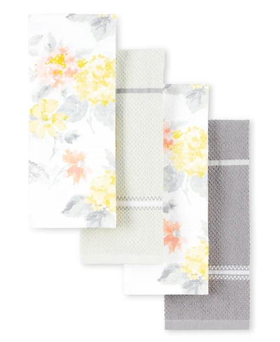 Martha Stewart Amber Floral Kitchen Towel Set 2-Pack, 16" x 28"
