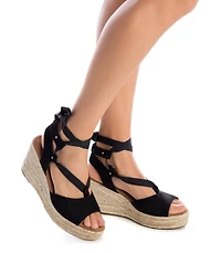 Women's Jute Wedge Sandals By Xti