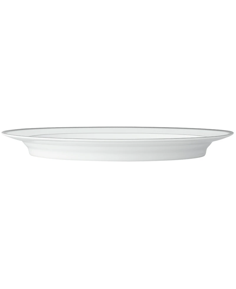Noritake Charlotta Platinum Oval Platter, 16"