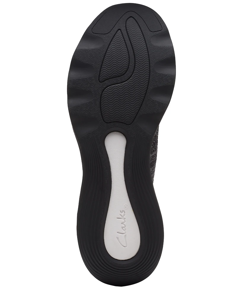 Clarks Women's Circuit Path Knit Slip-On Wedge Shoes