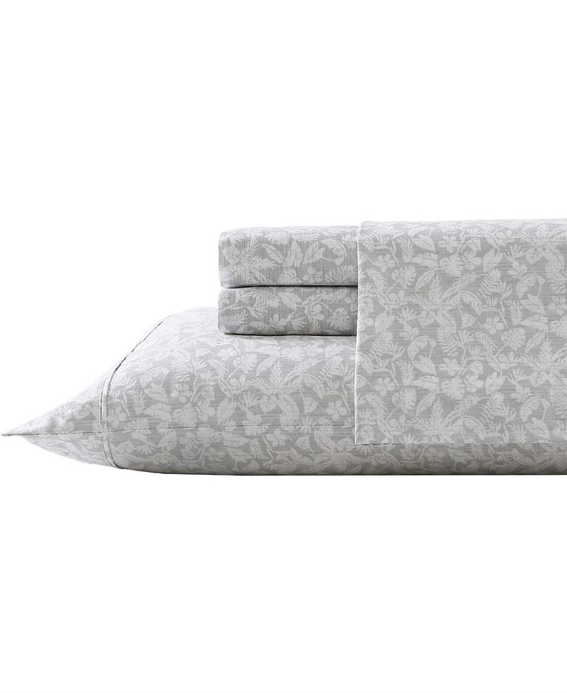 Tommy Bahama Home Koya Bay Cool Zone Cotton Percale 4 Piece Sheet Set