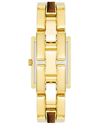 Anne Klein Women's Quartz Gold-Tone Alloy Watch, 28mm x 21mm
