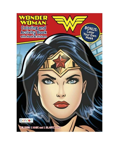 Bendon Wonder Woman Coloring And Activity Book