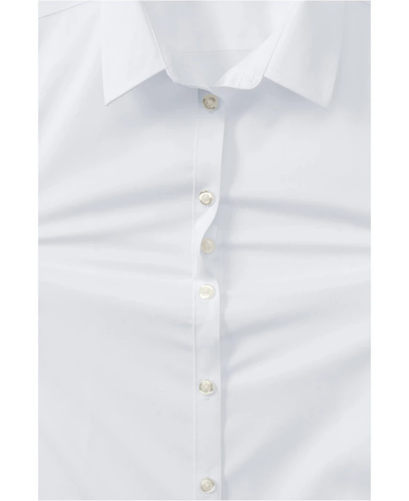 Lands' End Women's No Gape Long Sleeve Stretch Shirt