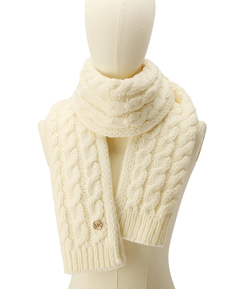 Michael Michael Kors Women's Moving Cables Knit Scarf