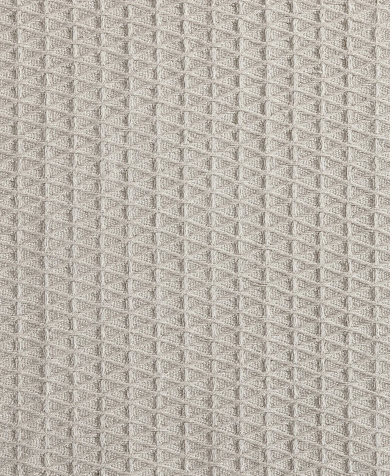 Closeout! Nautica Baird Solid Cotton Dobby Reversible Blanket