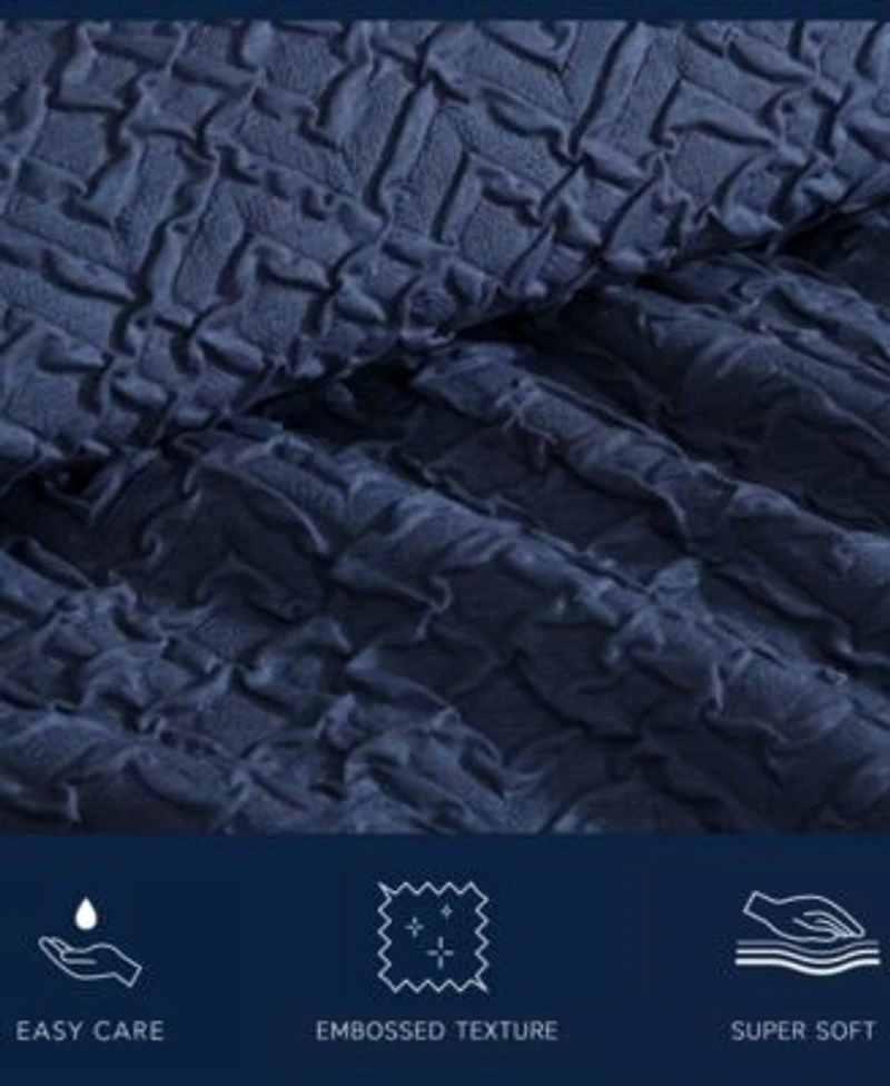 Nautica Point Harbor Embossed Duvet Cover Sets