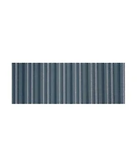 Nautica Polyvinyl Chloride Loop Utility Indoor Or Outdoor Striped Mats
