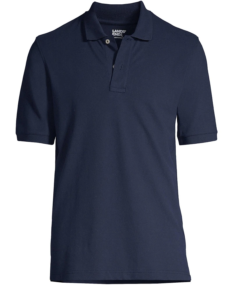 Lands' End Big & Tall Short Sleeve Comfort-First Mesh Polo Shirt