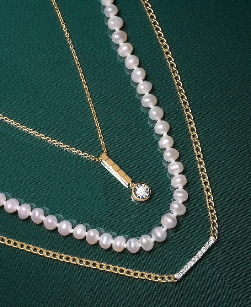 Audrey by Aurate Diamond Bar 18" Pendant Necklace (1/6 ct. t.w.) in Gold Vermeil, Created for Macy's