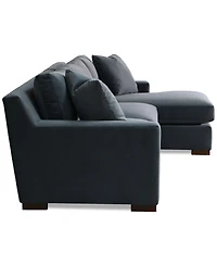 Marristin 121" 2-Pc. Fabric Chaise Sectional, Created for Macy's