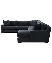 Marristin 148" 4-Pc. Fabric Chaise Sectional, Created for Macy's