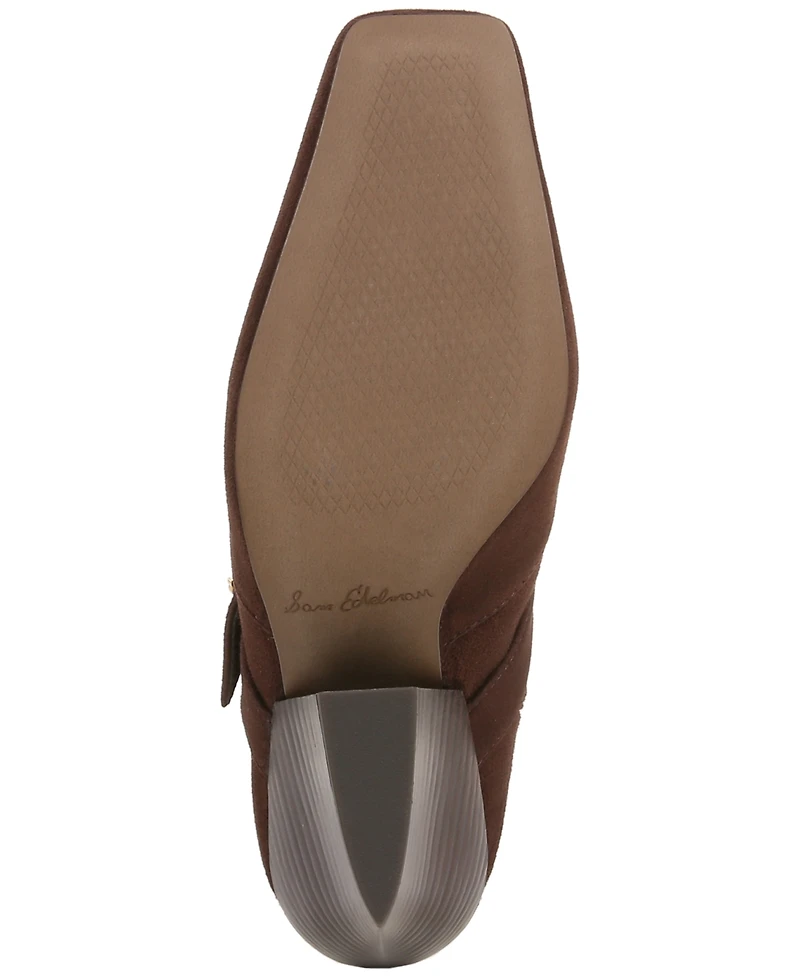 Sam Edelman Women's Suzette Buckled Western Dress Booties