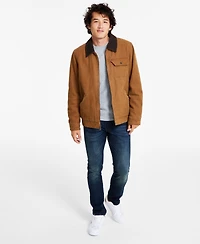 Levi's Men's Cotton Canvas Zip-Front Utility Jacket