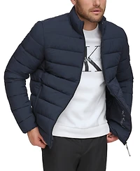 Calvin Klein Men's Quilted Infinite Stretch Water-Resistant Puffer Jacket