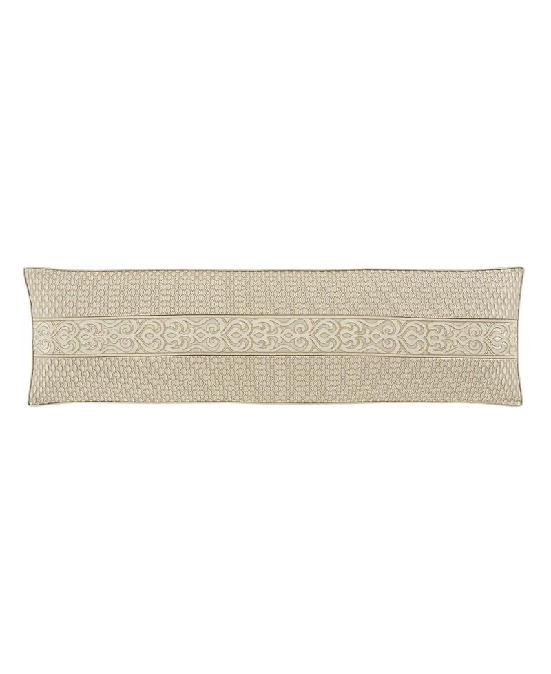 J Queen New York Lazlo Bolster Decorative Pillow, 15" x 52"