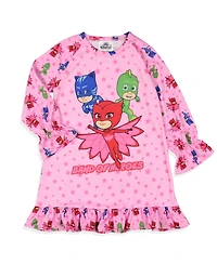 Pj Masks Toddler Girls Gekko Catboy Owlette Sleep Pajama Nightgown