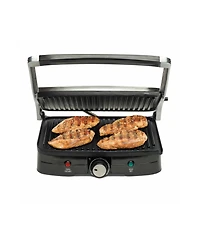 Hamilton Beach Panini Press & Indoor Grill - 25334-mx