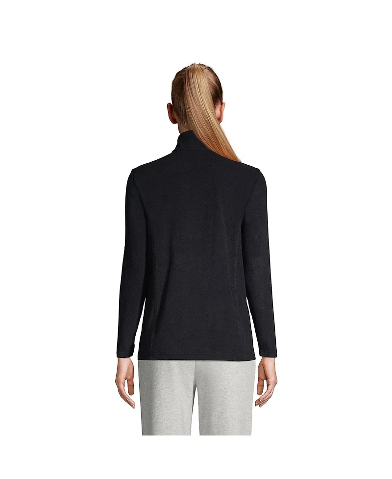 Lands' End Women's Anyweather Fleece Quarter Zip Pullover