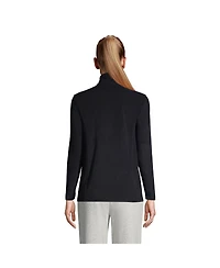 Lands' End Women's Anyweather Fleece Quarter Zip Pullover