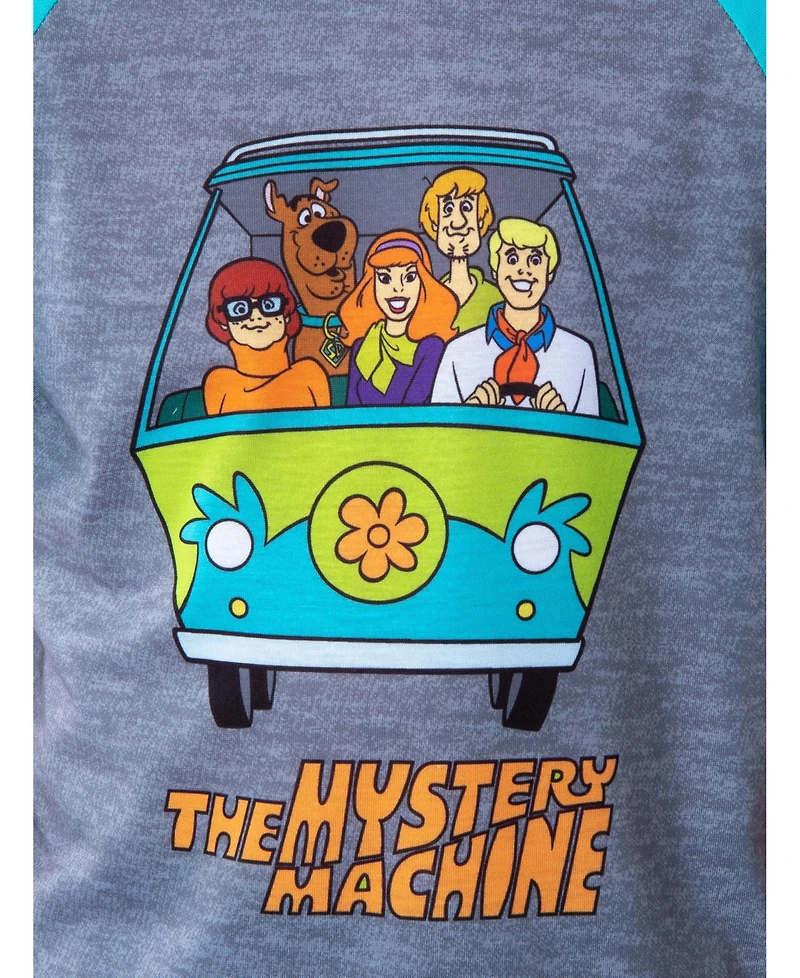 Scooby-Doo Boys Scooby Doo Pajamas Mystery Machine T-Shirt and Shorts 2 Pc Pajama Set