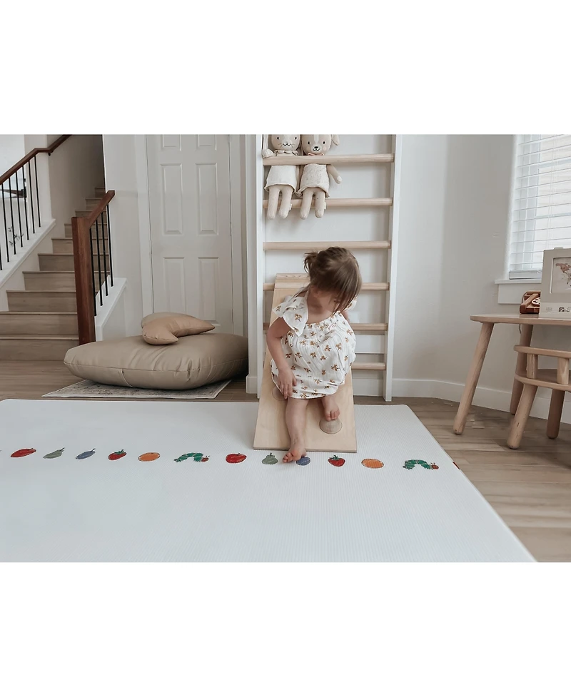 World of Eric Carle x Ofie Mat, Caterpillar life + Country road nordic, baby play mat