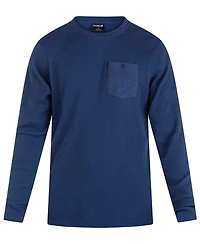 Hurley Men's Felton Thermal Crew Long Sleeve Shirt
