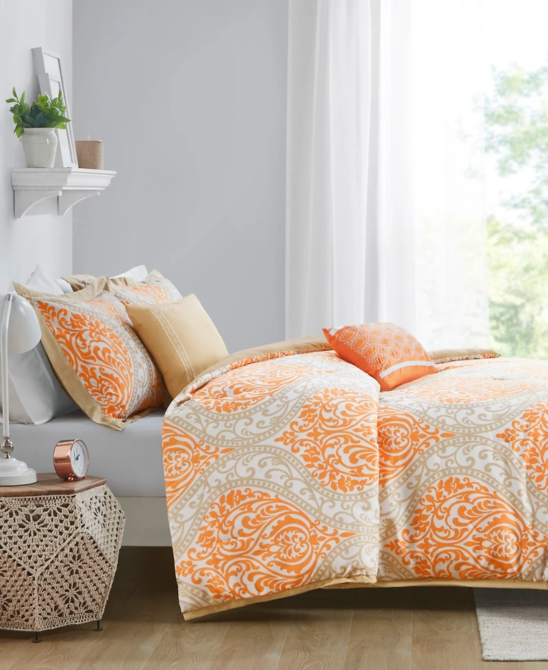 Intelligent Design Senna Reversible 4-Pc. Comforter Set, Twin/Twin Xl