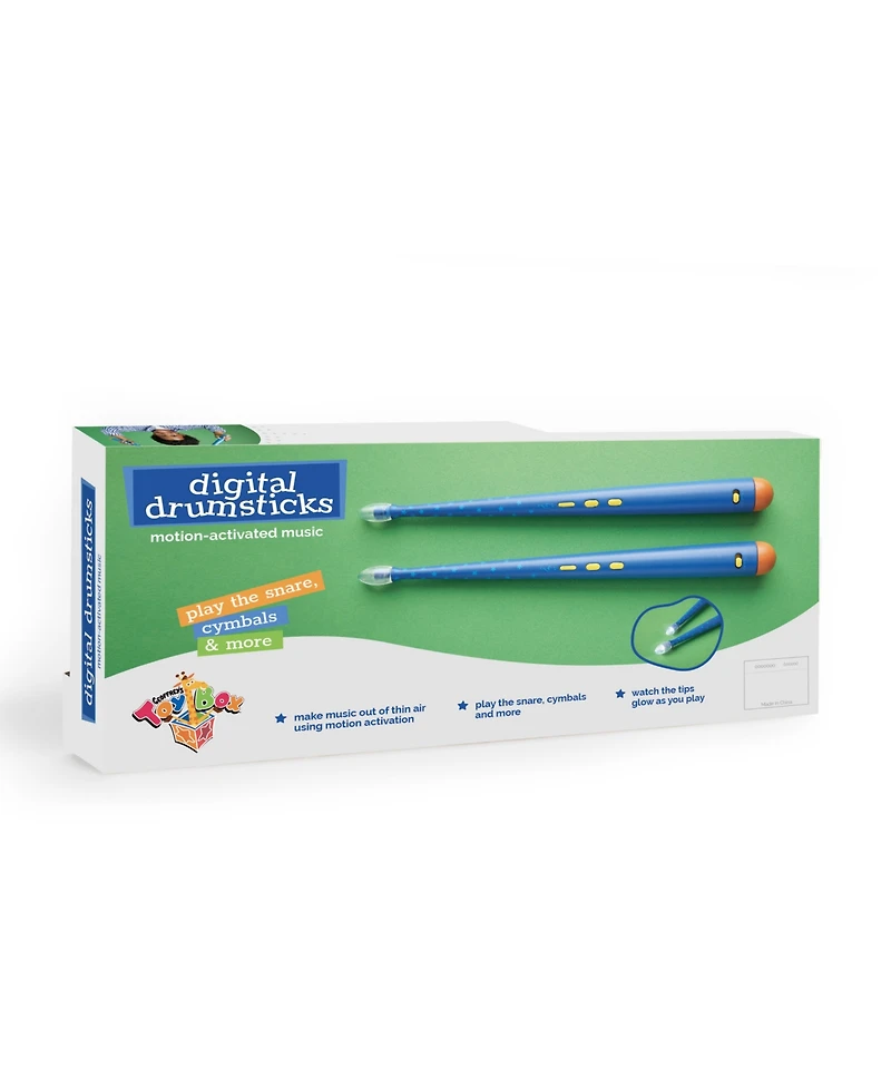 Geoffrey's Toy Box Digital Drumsticks with Motion-Activated Music