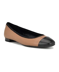 Nine West Women's Ollin 9X9 Slip-On Square Toe Dress Flats