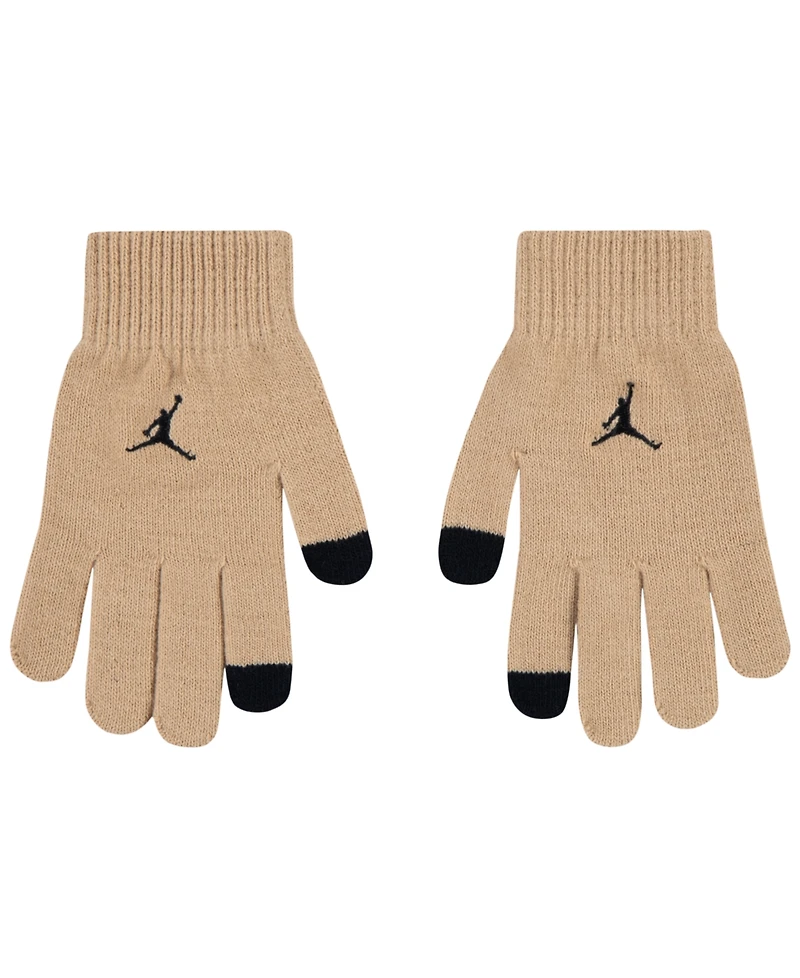 Jordan Big Boys Essentials Beanie and Gloves Set