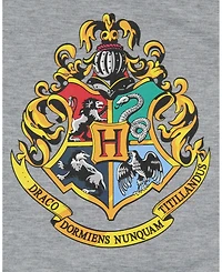 Harry Potter Girls Wizarding World Hogwarts Crest Pajama Raglan Nightgown