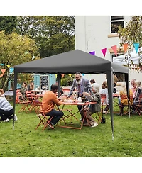 Patio 10x10ft Outdoor Instant Pop-up Canopy Folding Sun Shelter Carry Bag