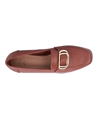 New York & Company Women's Ramira- Slip-On Metal Accent Loafers