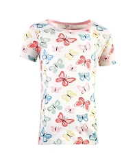 Touched by Nature Toddler Girls Snug Natural Cotton Sleepwear Set